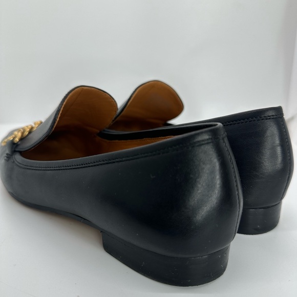 Tory Burch Mini Benton Leather Loafers Black Women's Size 7M - Picture 7 of 16